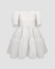 Vania Romoff Camisa Babydoll Dress  oat made with silk organza and comes with a slip dress