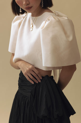 The Camisa Top in Spun Organza