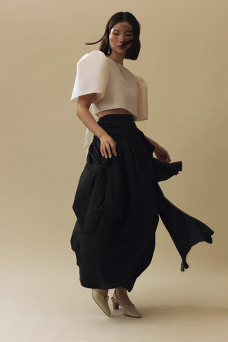 The Camisa Top in Spun Organza