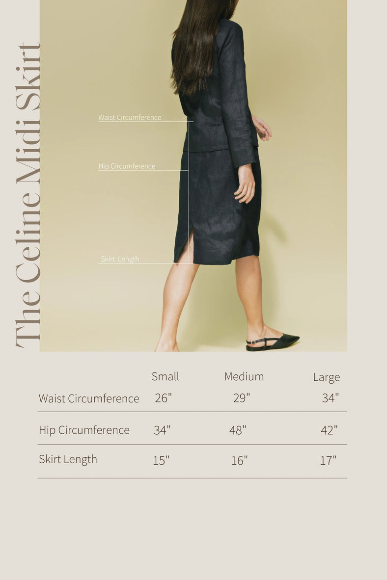 The Celine Midi Skirt
