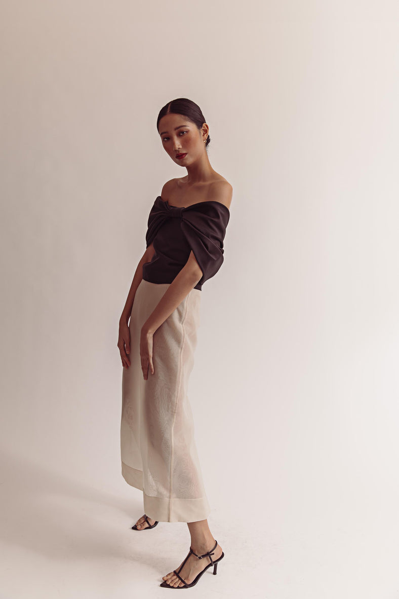 Nili Top in Black - Women's RTW Dresses & Accessories - Made In The Philippines - Vania Romoff