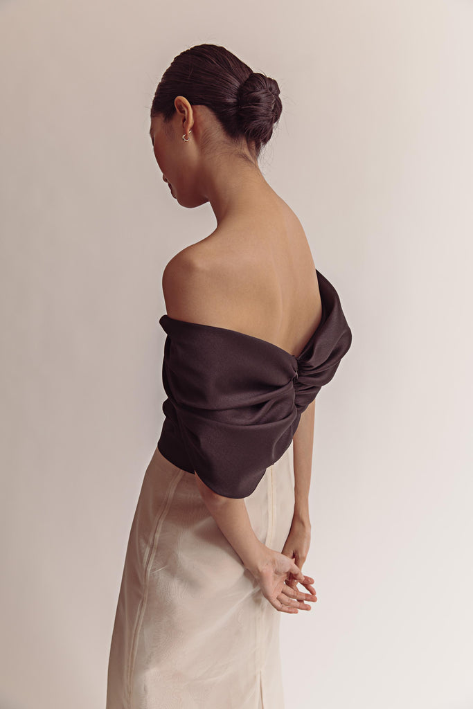 Nili Top in Black - Women's RTW Dresses & Accessories - Made In The Philippines - Vania Romoff