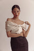 Nili Top in Light Gold - Women's RTW Dresses & Accessories - Made In The Philippines - Vania Romoff