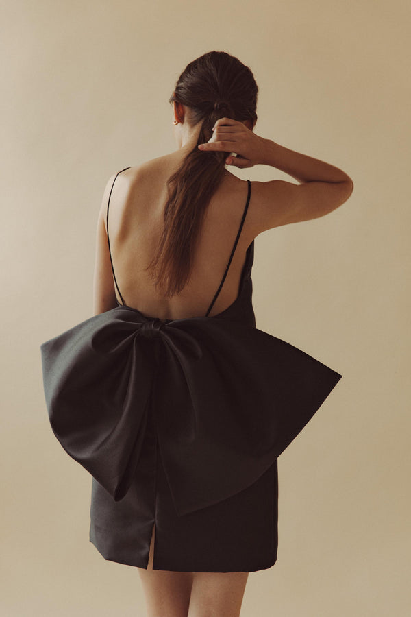 Camila Dress in Black - Women's RTW Dresses & Accessories - Made In The Philippines - Vania Romoff