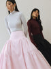 Vania Romoff Tabi Skirt Pink made from spun organza and layered with tulle