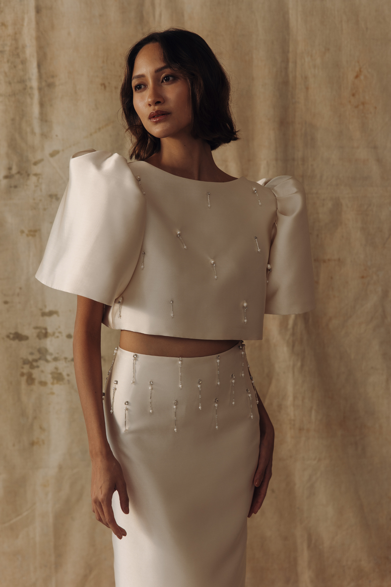 The Beatriz Embellished Camisa