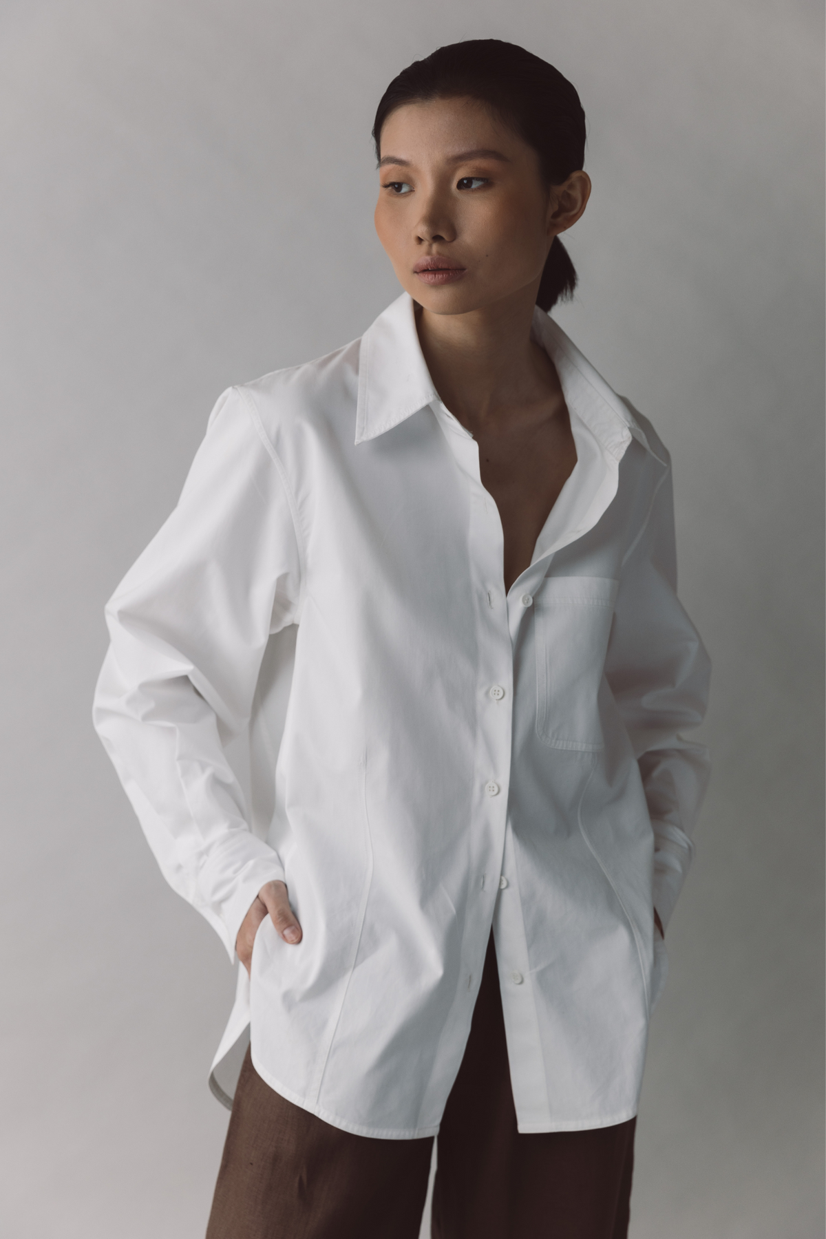 The Boyfriend Shirt in White