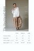 Vania Romoff Boyfriend Shirt made with cotton poplin and has a bow at the back measurements