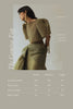 Vania Romoff Camisa Top made with spun organza and has Butterfly sleeves and a self-tie back ribbon measurements