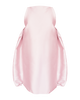 Vania Romoff Eloise Dress in Pink crafted from silk with ribbon detail at the back 