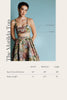 Vania Romoff Matilda Top crafted from floral brocade with a structured silhouette measurements