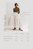 Vania Romoff Tabi Skirt made from spun organza and layered with tulle measurements