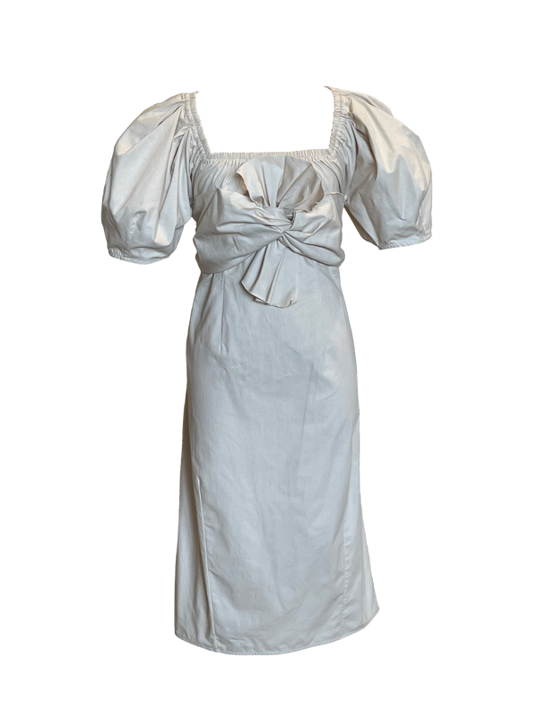 Anita Midi Dress (White) - Women's RTW Dresses & Accessories - Made In The Philippines - Vania Romoff