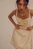 Kara Mini Dress (Light Gold) - Women's RTW Dresses & Accessories - Made In The Philippines - Vania Romoff