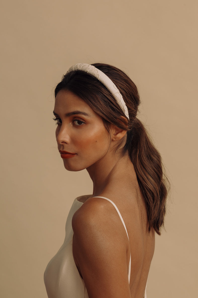 Lace Headband - Bridal Studio - Bridal RTW Dresses & Accessories - Vania Romoff
