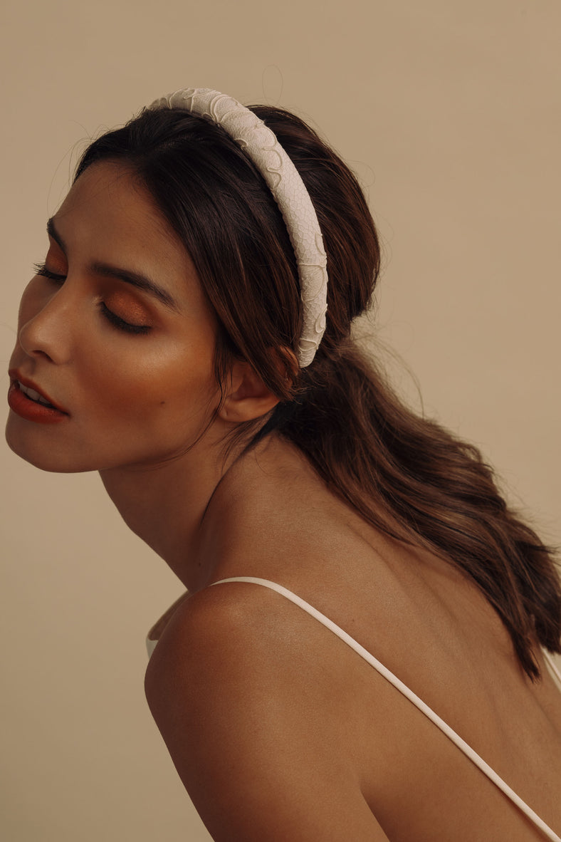Lace Headband - Bridal Studio - Bridal RTW Dresses & Accessories - Vania Romoff