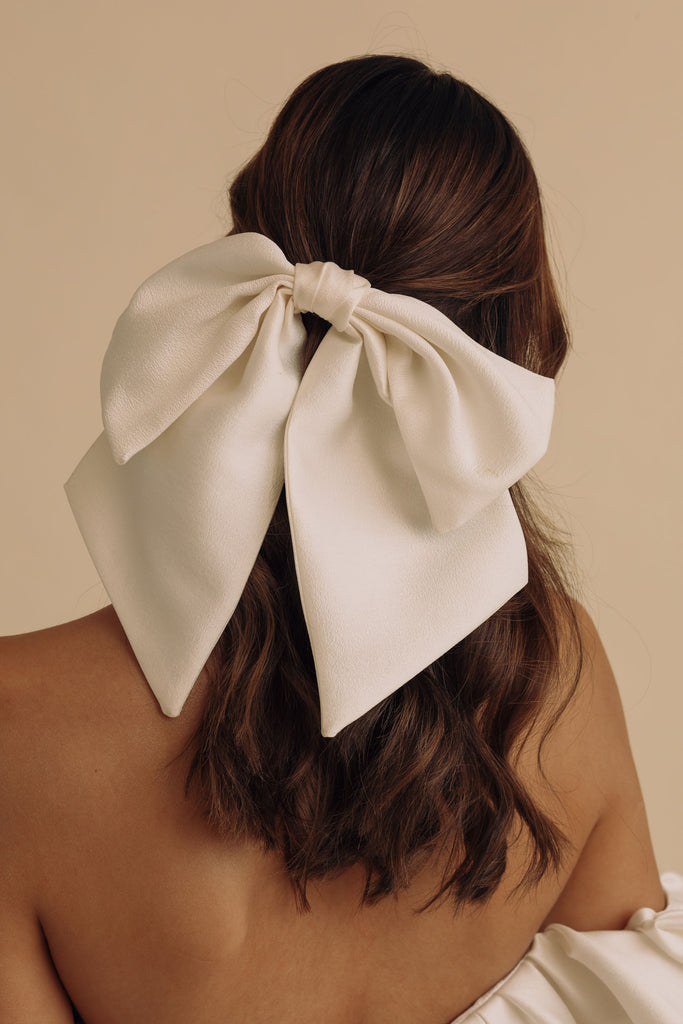 Silk Bow - Bridal Studio - Bridal RTW Dresses & Accessories - Vania Romoff