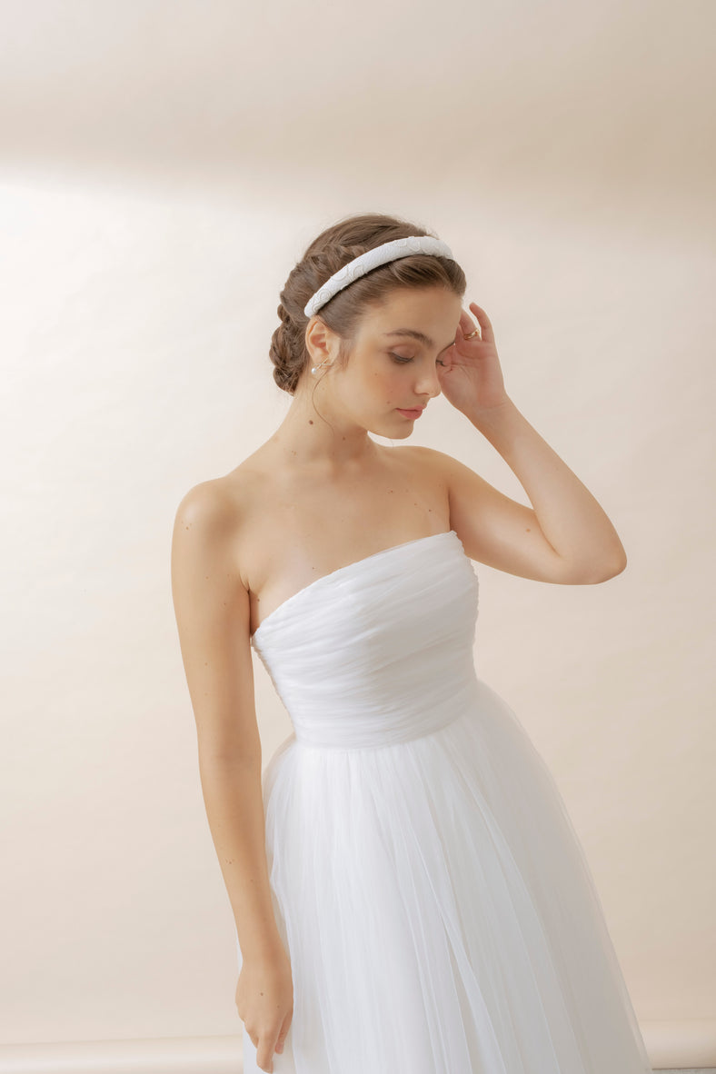 Lace Headband - Bridal Studio - Bridal RTW Dresses & Accessories - Vania Romoff