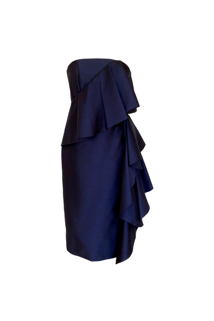 Anise Dress (Midnight Blue) - Women's RTW Dresses & Accessories - Made In The Philippines - Vania Romoff