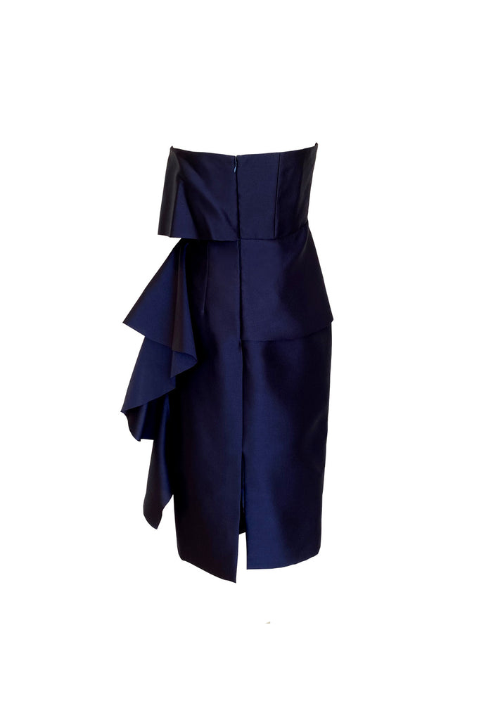 Anise Dress (Midnight Blue) - Women's RTW Dresses & Accessories - Made In The Philippines - Vania Romoff