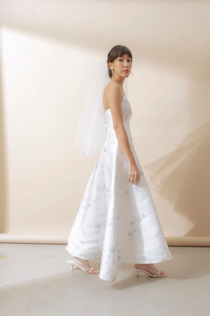 The Bernadette Dress in Something Blue - Bridal Studio - Bridal RTW Dresses & Accessories - Vania Romoff